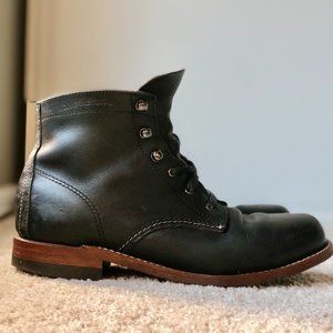 Wolverine 1000 Mile Women's Black Leather Boots